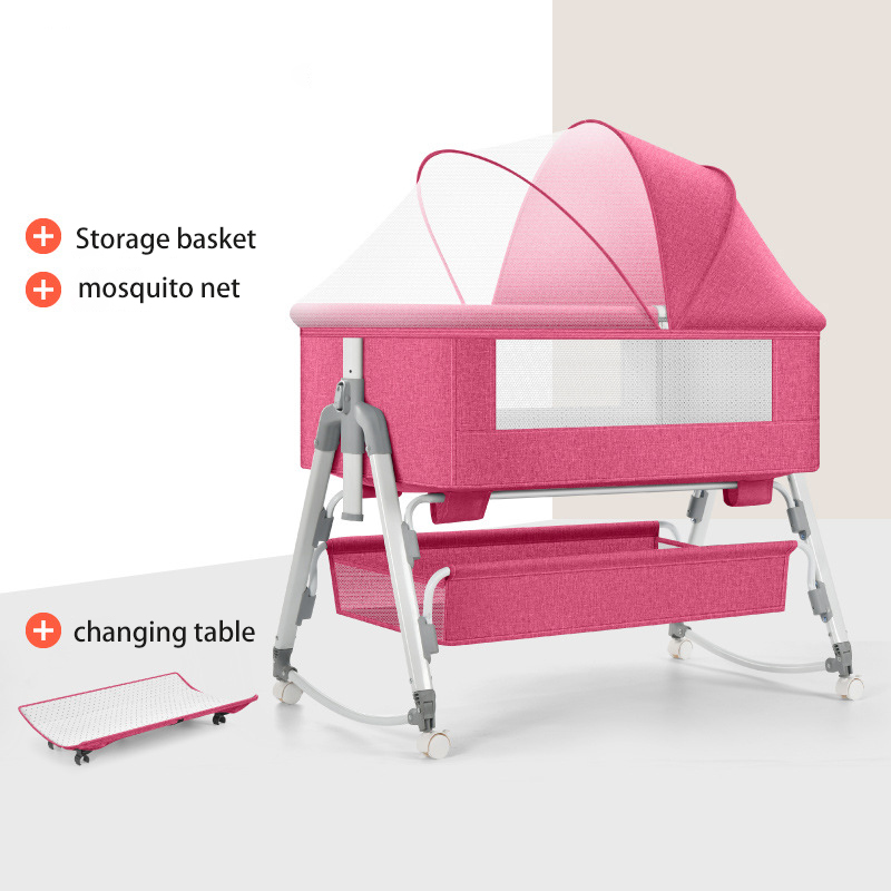 Bassinet Bedside Sleeper - Wielofunkcyjne łóżeczko dla noworodka przy łóżku