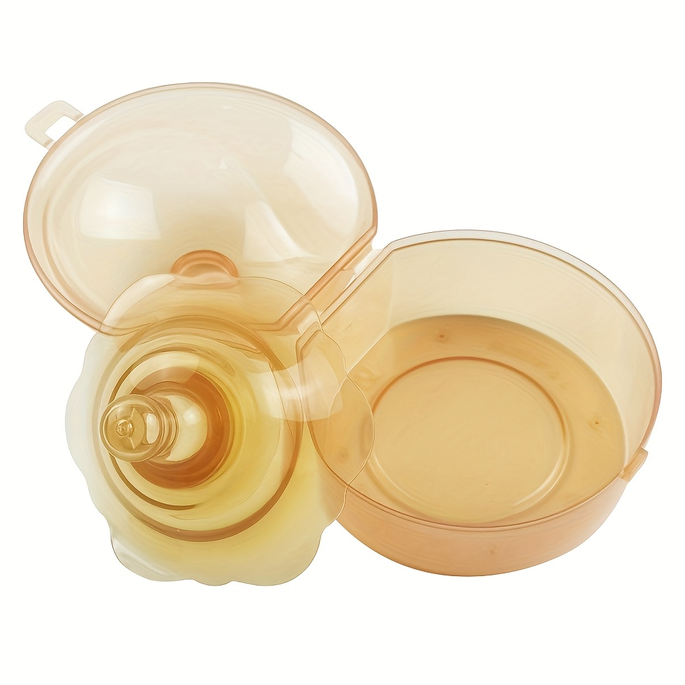 Nursing Cover Breastfeeding - Dwuwarstwowe silikonowe osłonki na sutki, nakładki