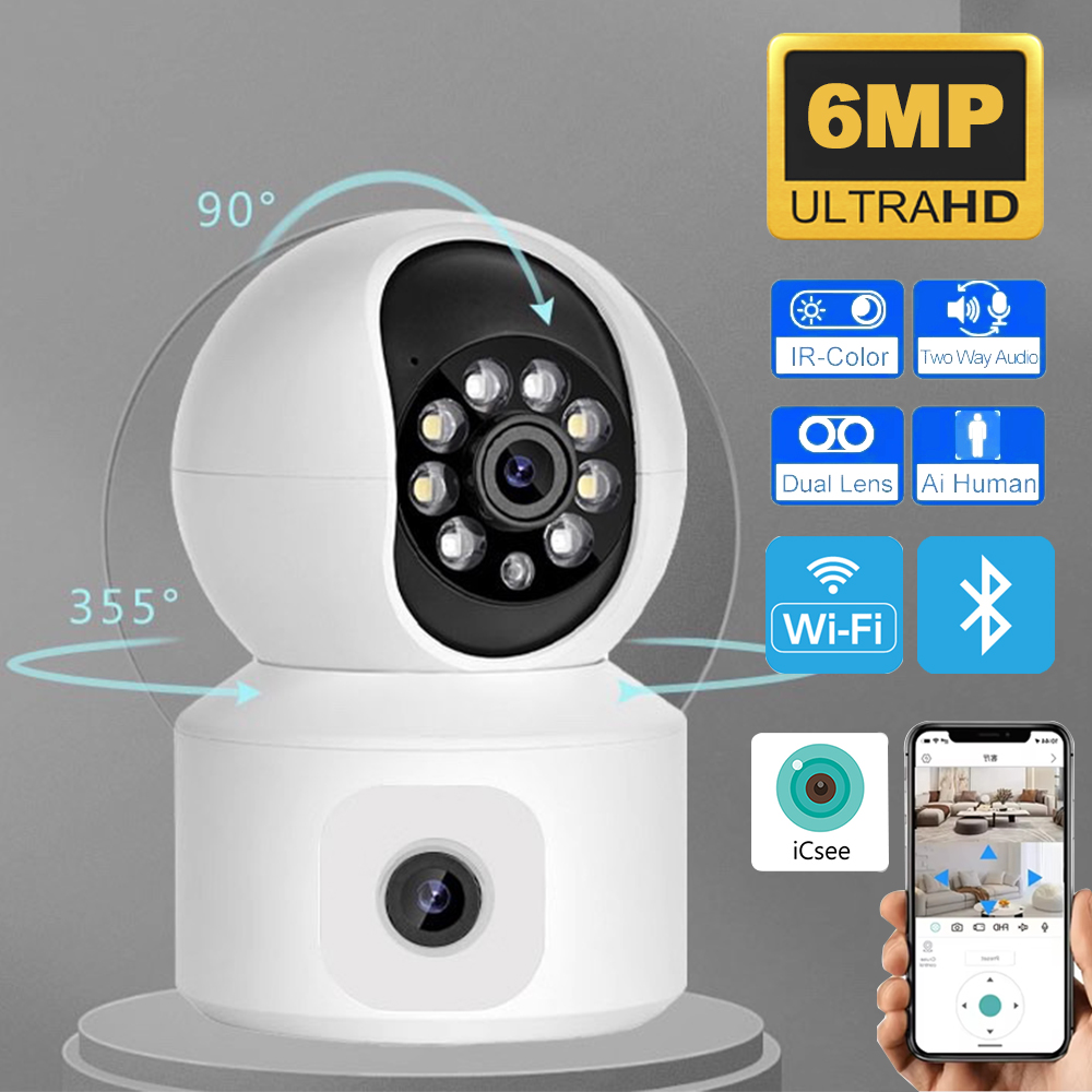 Baby Nursery Camera - Kamera IP WiFi ICSEE 6MP z