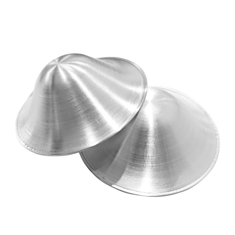 Nursing Cover Breastfeeding - Srebrne nakładki na sutki wspomagające gojenie,