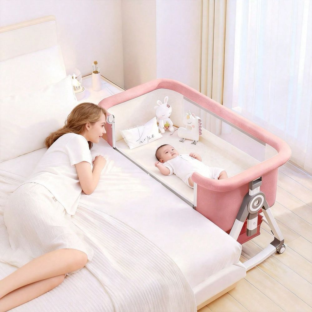 Bassinet Bedside Sleeper - Łóżeczko dziecięce 5 w 1 z
