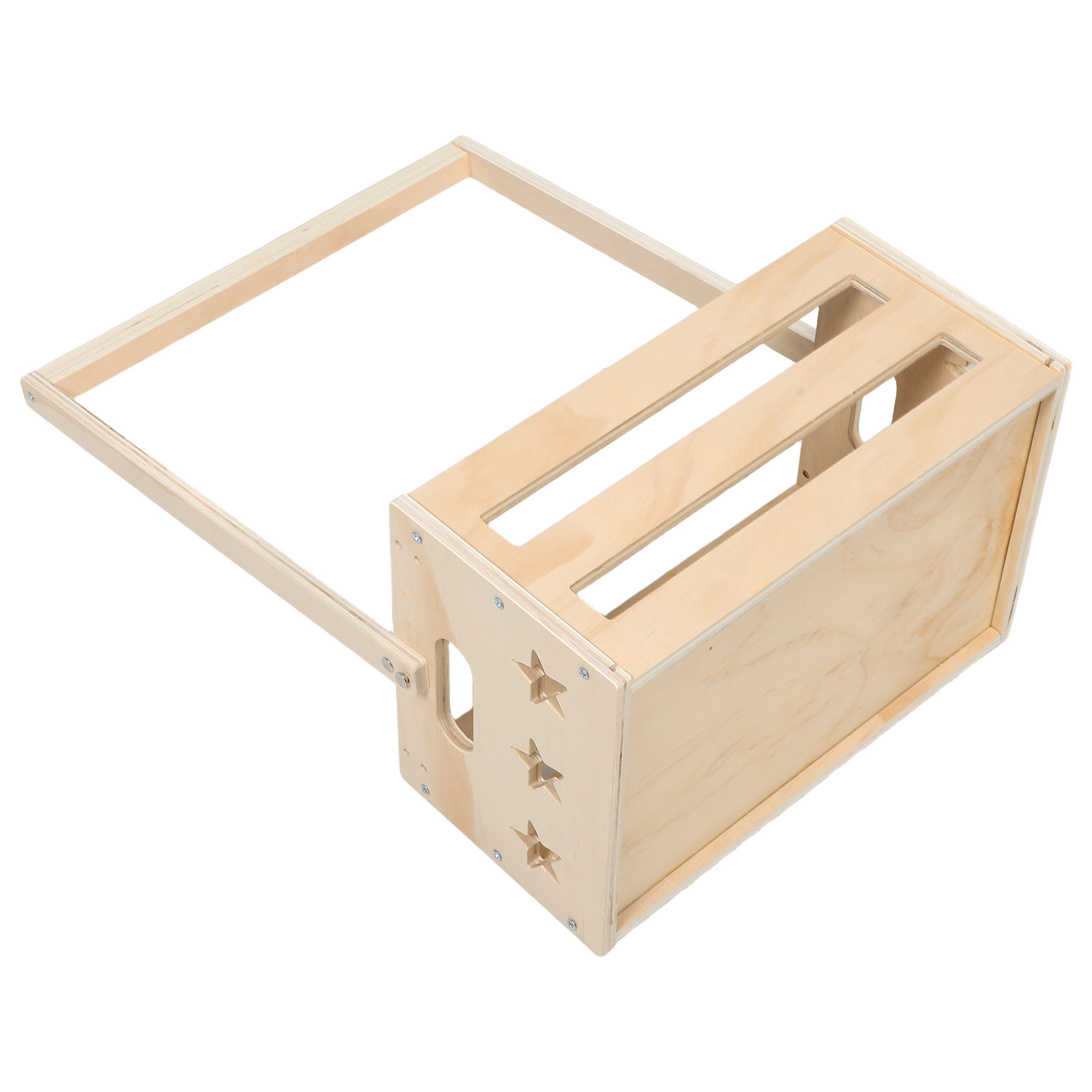 Baby Nursery Organizer - Drewniana skrzynia do przechowywania na baby