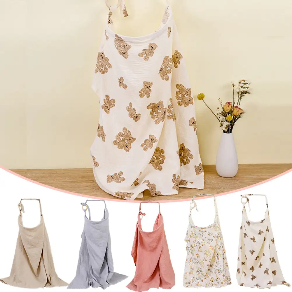 Nursing Cover Breastfeeding - Osłona do karmienia piersią z bawełny,