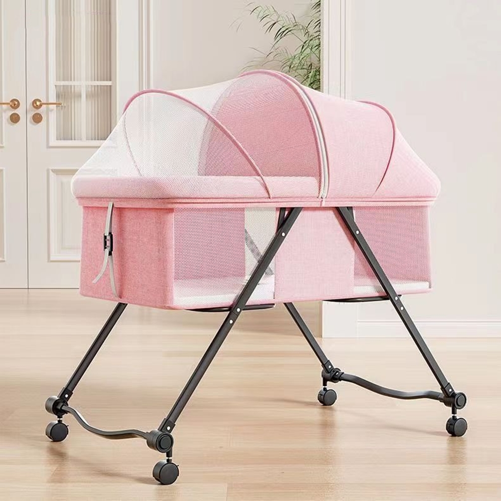 Bassinet Bedside Sleeper - Pokrowiec na przenośną łóżeczko z moskitierą,