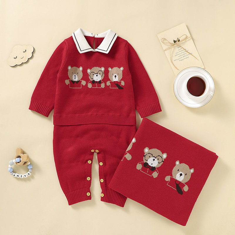 Zestaw ubrań dla dzieci, dzian – Baby Nursery Sale recenzja i cena