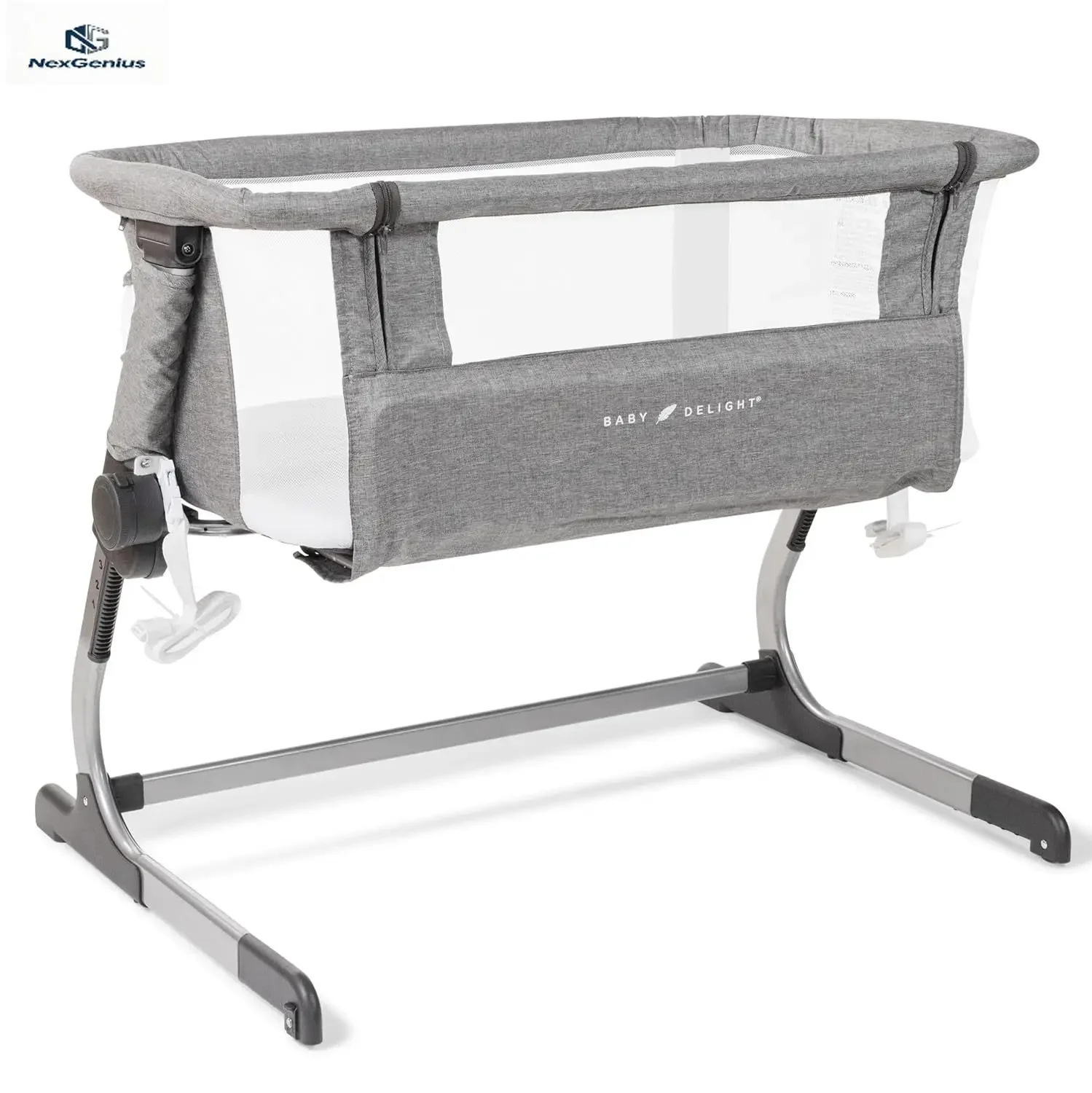 Łóżeczko przyłóżkowe z regulac – Bassinet Bedside Sleeper recenzja i cena