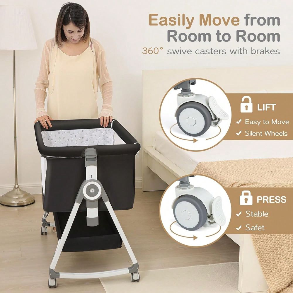 Kołyska, Kołyska Przystawiana  – Bassinet Bedside Sleeper recenzja i cena