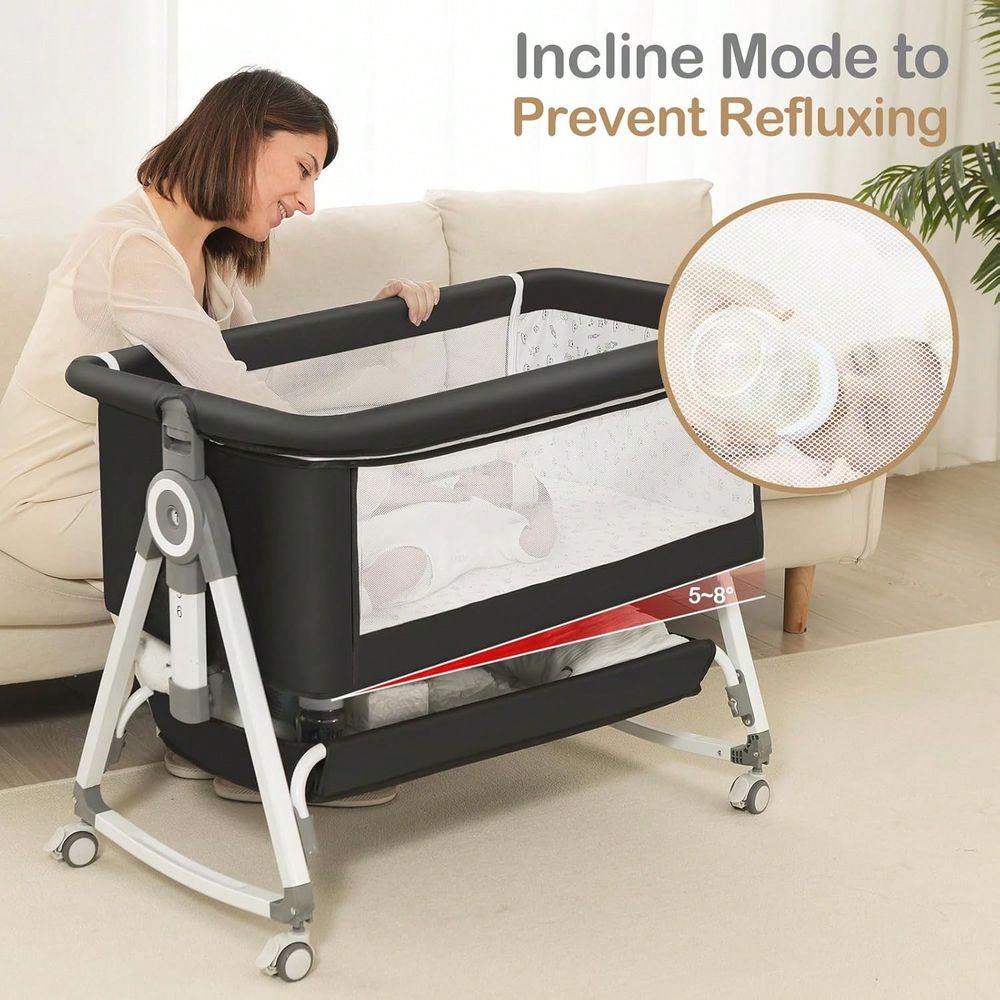 Kołyska, Kołyska Przystawiana  – Bassinet Bedside Sleeper recenzja i cena