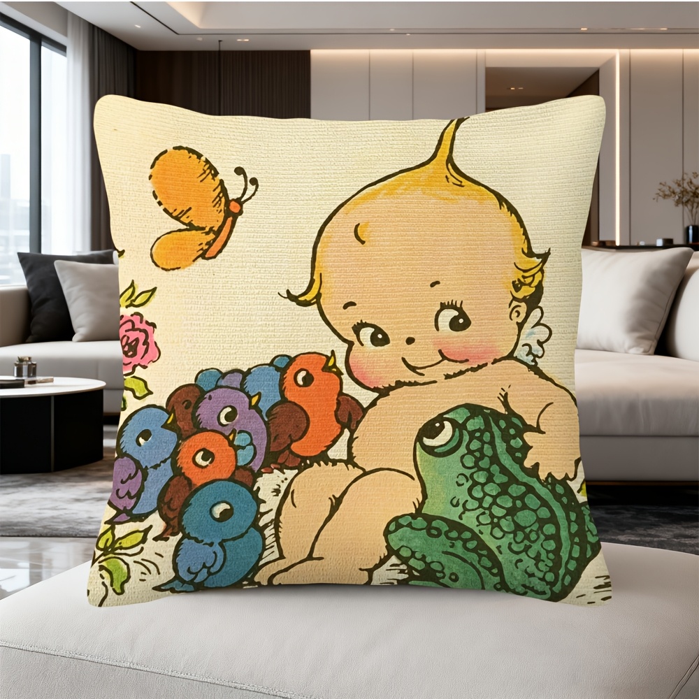 Urocza poszewka na poduszkę z  – Baby Nursery Jungle Animals recenzja i cena