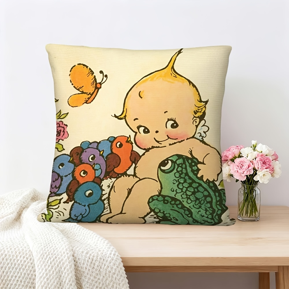 Urocza poszewka na poduszkę z  – Baby Nursery Jungle Animals recenzja i cena