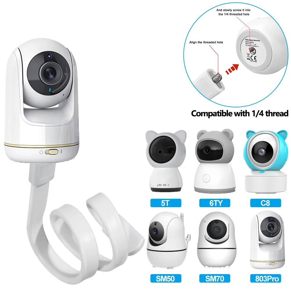 Elastyczny uchwyt na nianię el – Baby Nursery Camera recenzja i cena