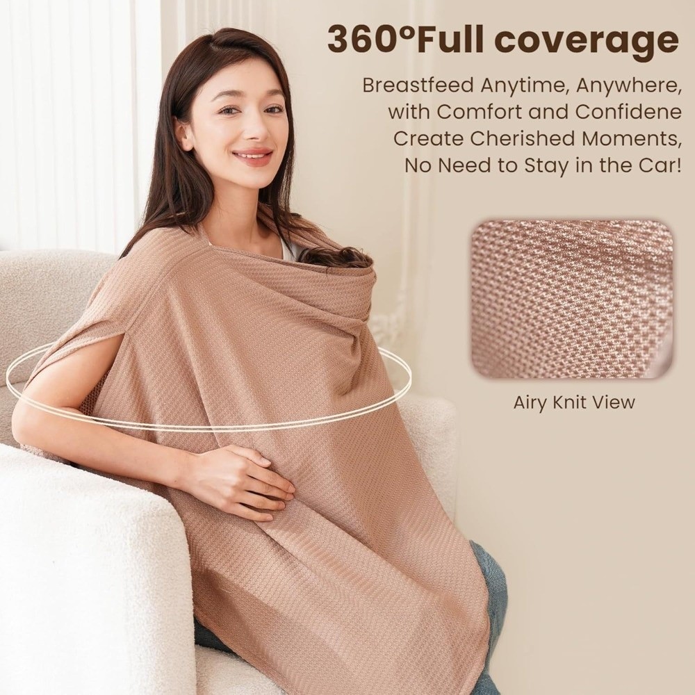 Miękka osłonka do karmienia pi – Nursing Cover Breastfeeding recenzja i cena