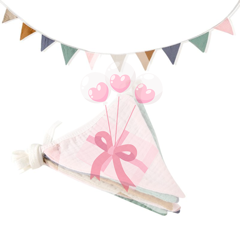 Girlandy z flagi trójkątnej z  – Baby Nursery Garland recenzja i cena