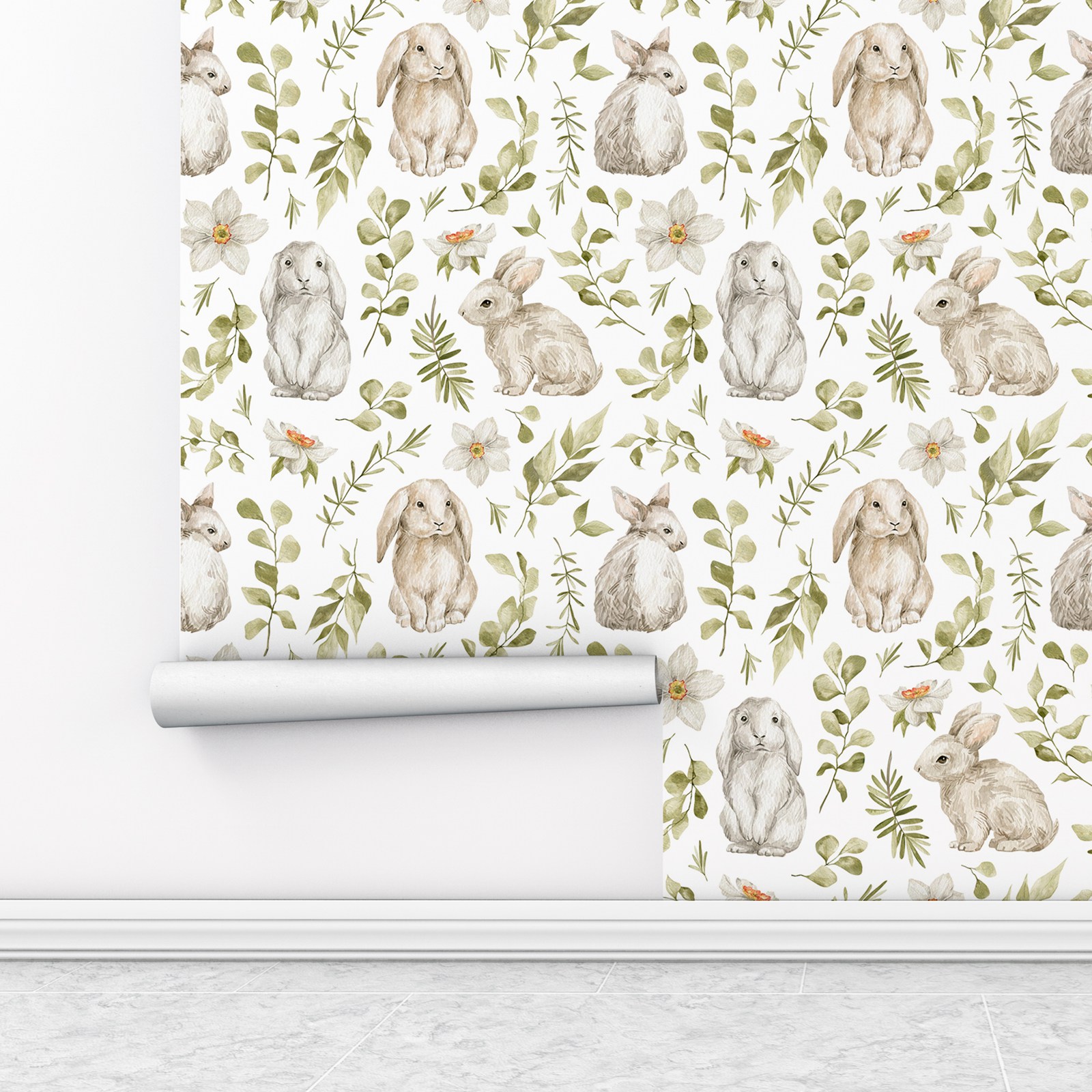 Króliczek tapeta tapeta do pok – Baby Nursery Water recenzja i cena