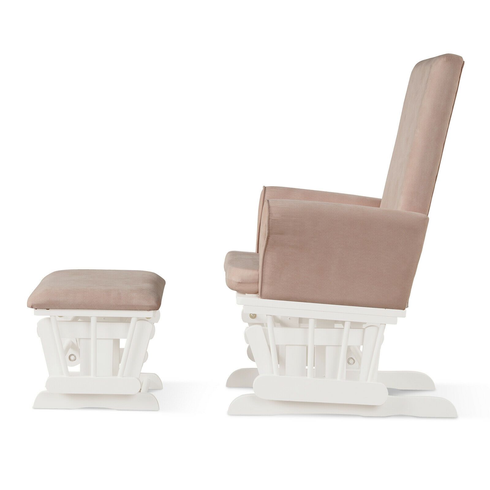 Fotel bujany dla niemowląt z p – Baby Nursery Glider Chair recenzja i cena