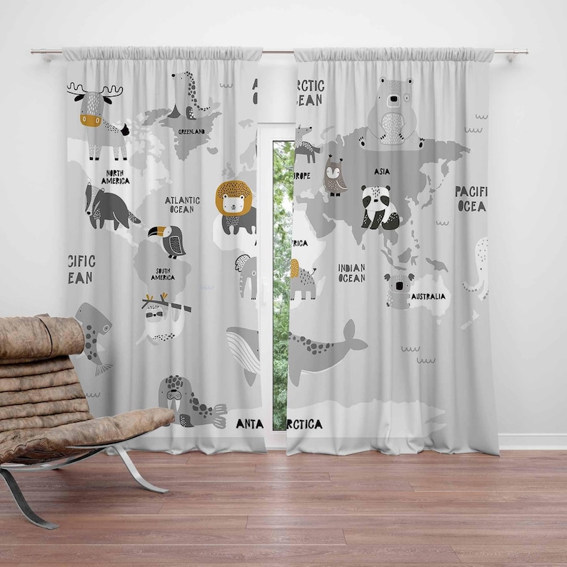 Zasłony do pokoju dziecięcego  – Baby Nursery Youtube recenzja i cena