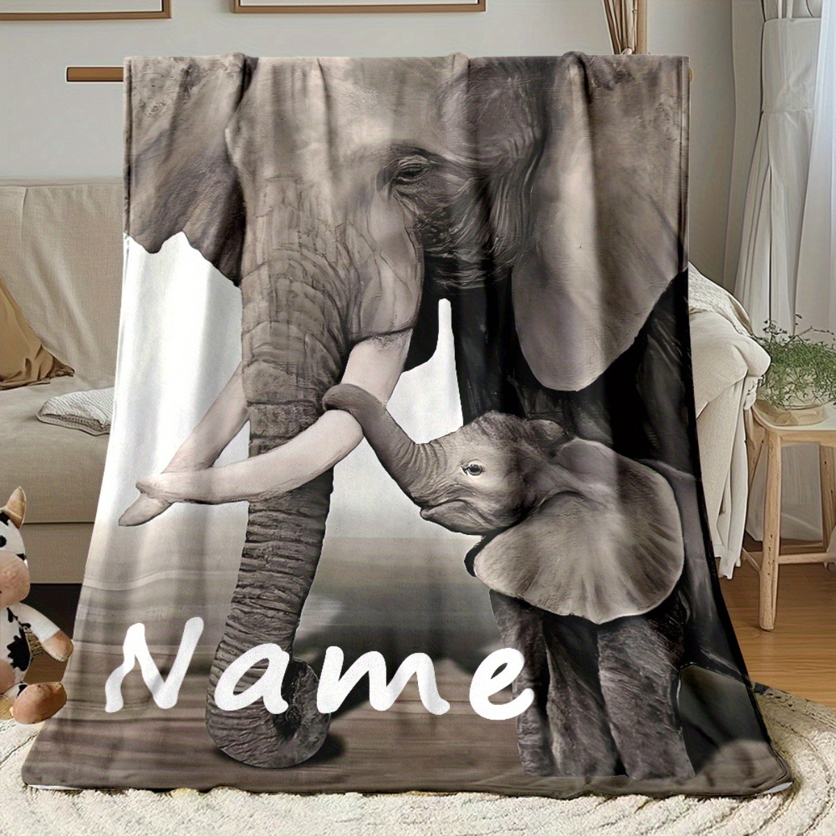 Spersonalizowany koc z imienie – Baby Nursery Jungle Animals recenzja i cena