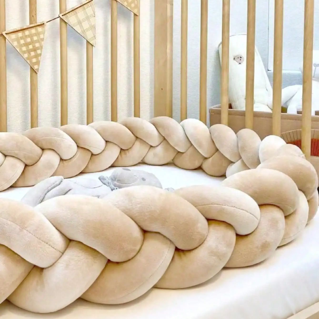Ochraniacz do łóżeczka niemowl – Baby Nursery Sale recenzja i cena