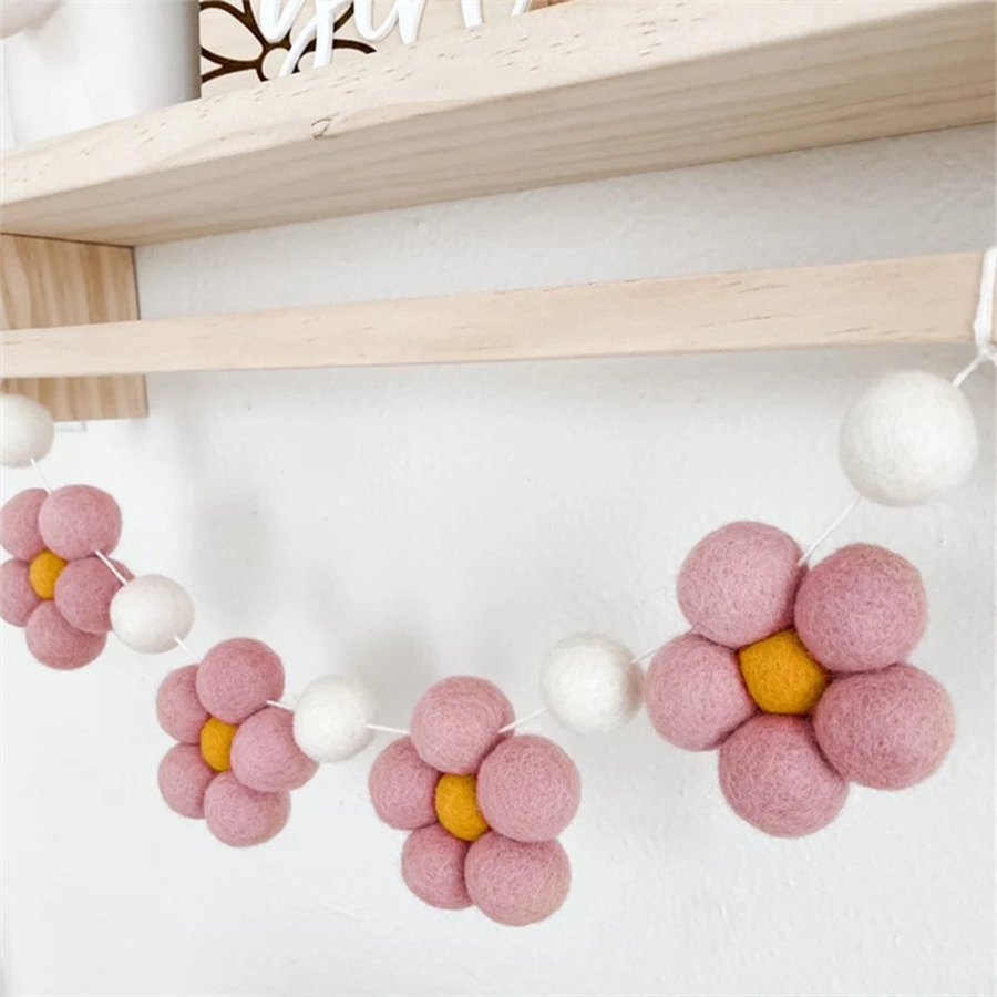 Ręcznie wykonany wieniec z trą – Baby Nursery Garland recenzja i cena