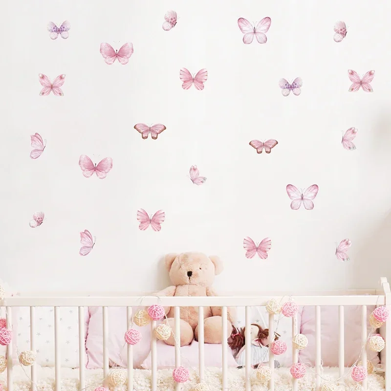 17 sztuk akwarela różowe lataj – Baby Nursery Water recenzja i cena