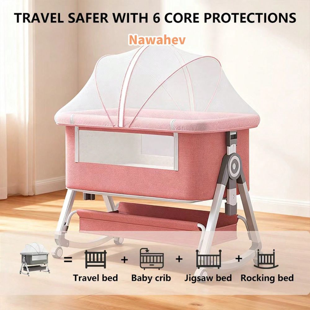 4w1 Łóżeczko dziecięce przy łó – Bassinet Bedside Sleeper recenzja i cena