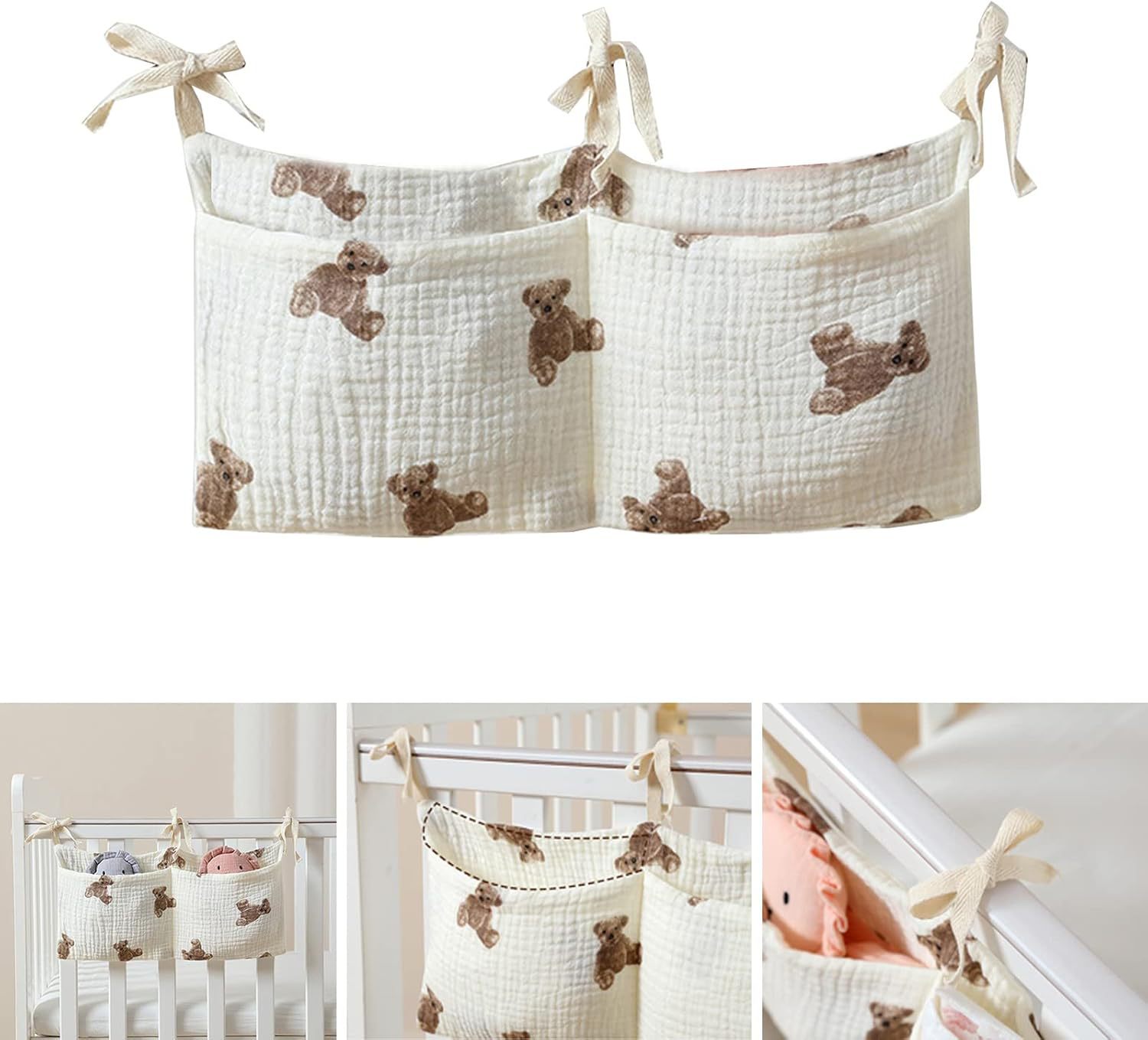 Organizer do łóżeczka dziecięc – Baby Nursery Organizer recenzja i cena