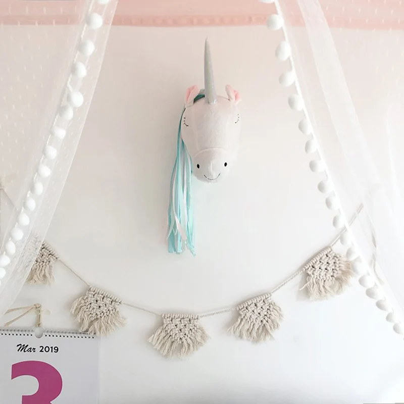 Pluszowa Głowa Jednorożca - Oz – Baby Nursery Girl recenzja i cena