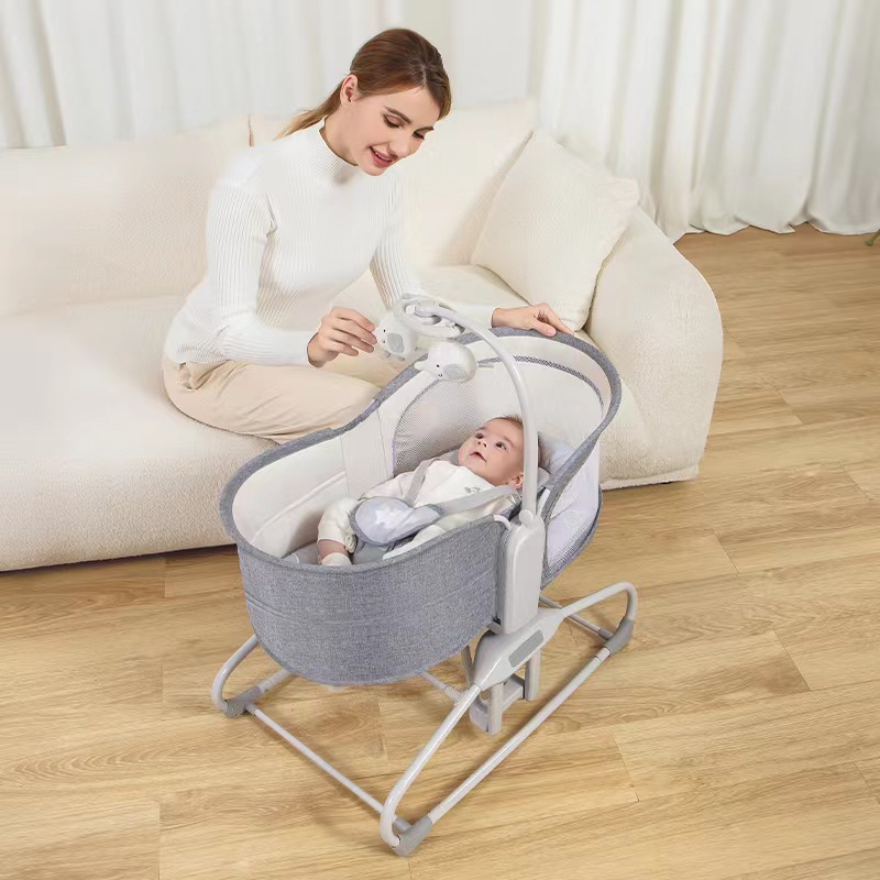 Bujany fotelik dla dzieci elek – Baby Nursery Rocking Chair recenzja i cena