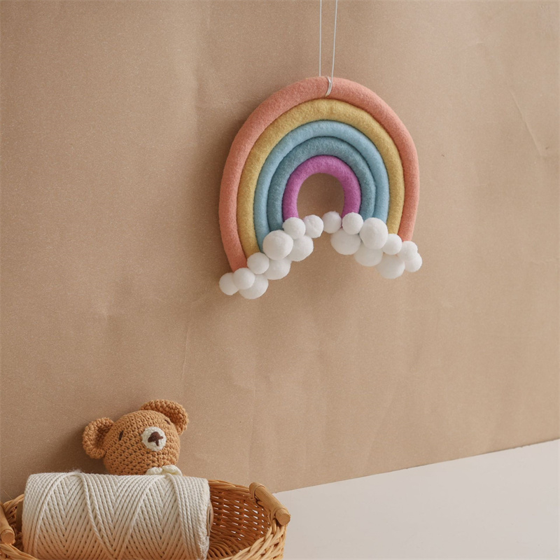 Nordycka Filcowa Pleciona Girl – Baby Nursery Garland recenzja i cena