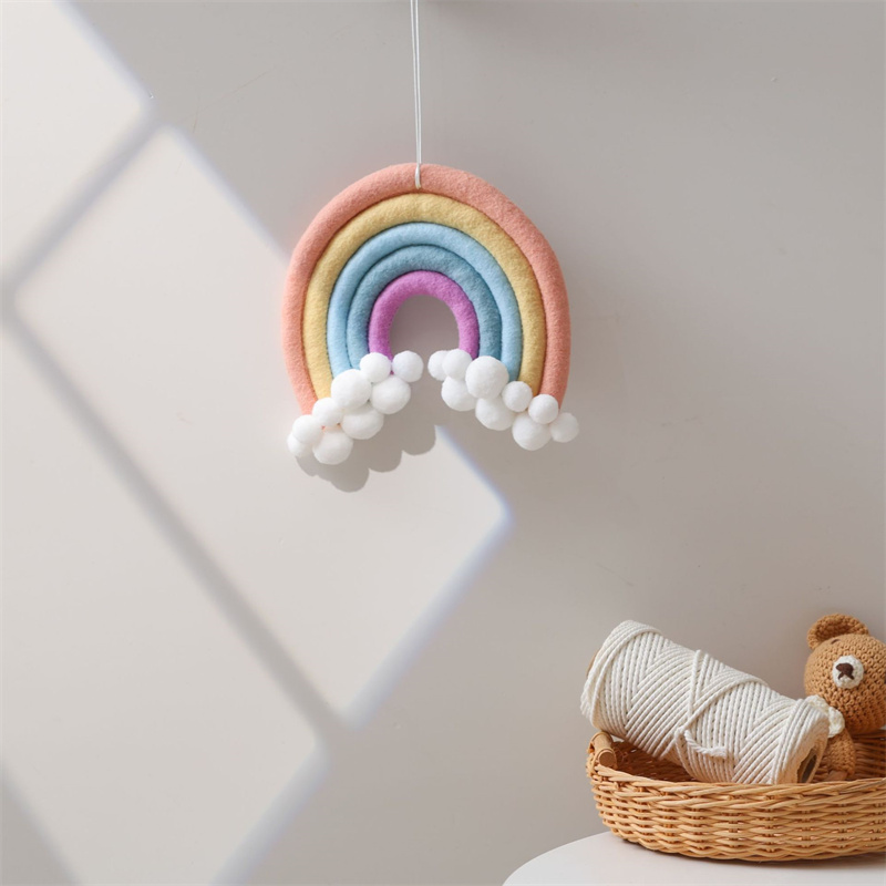 Nordycka Filcowa Pleciona Girl – Baby Nursery Garland recenzja i cena