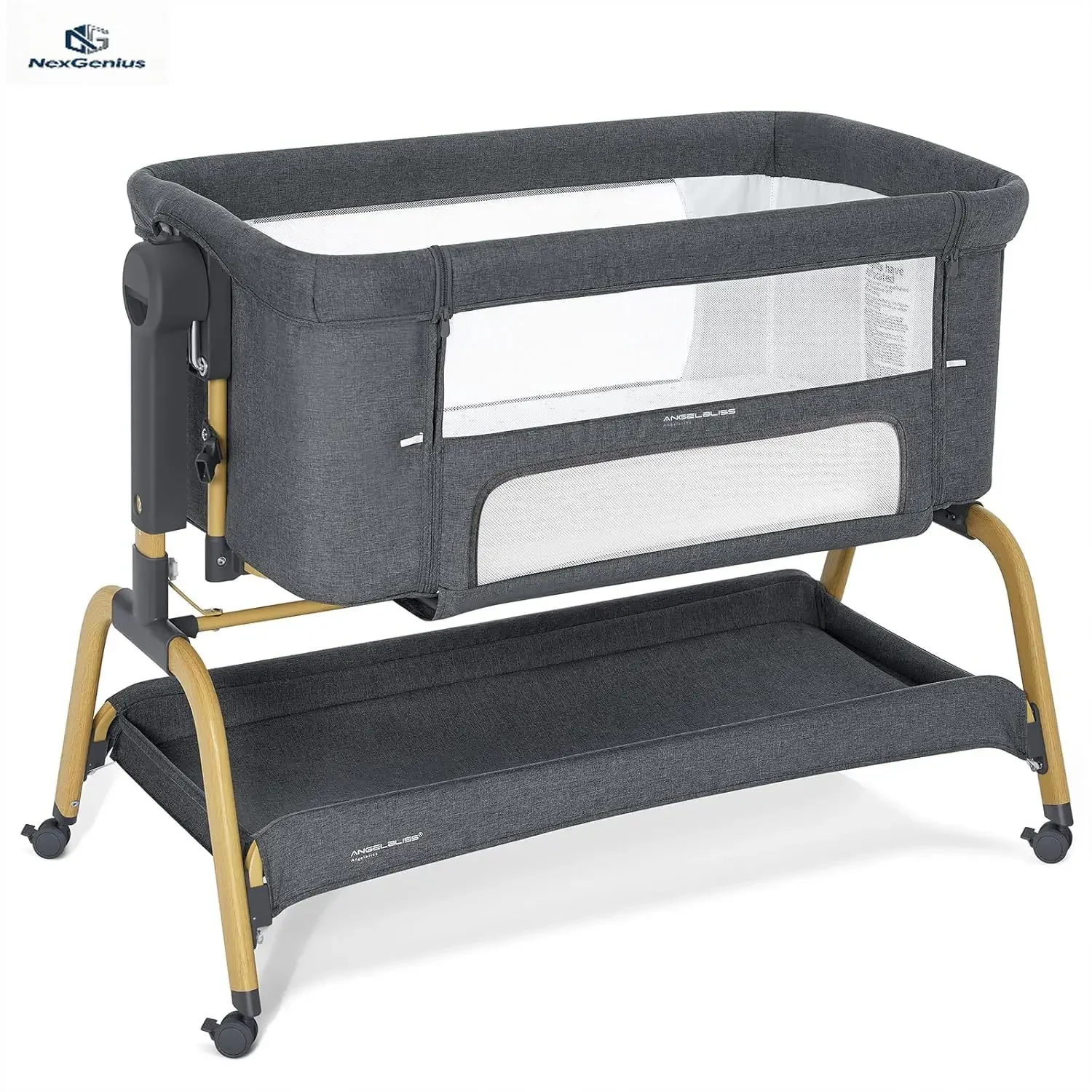 Łóżeczko dla niemowląt 3 w 1,  – Bassinet Bedside Sleeper recenzja i cena