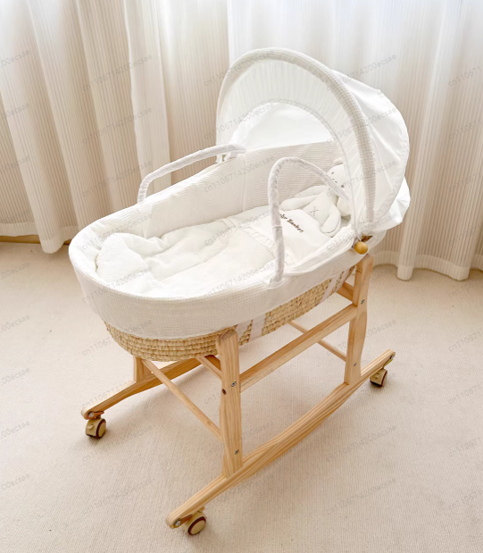 Łóżeczko niemowlęce, przenośny – Baby Nursery Rocking Chair recenzja i cena