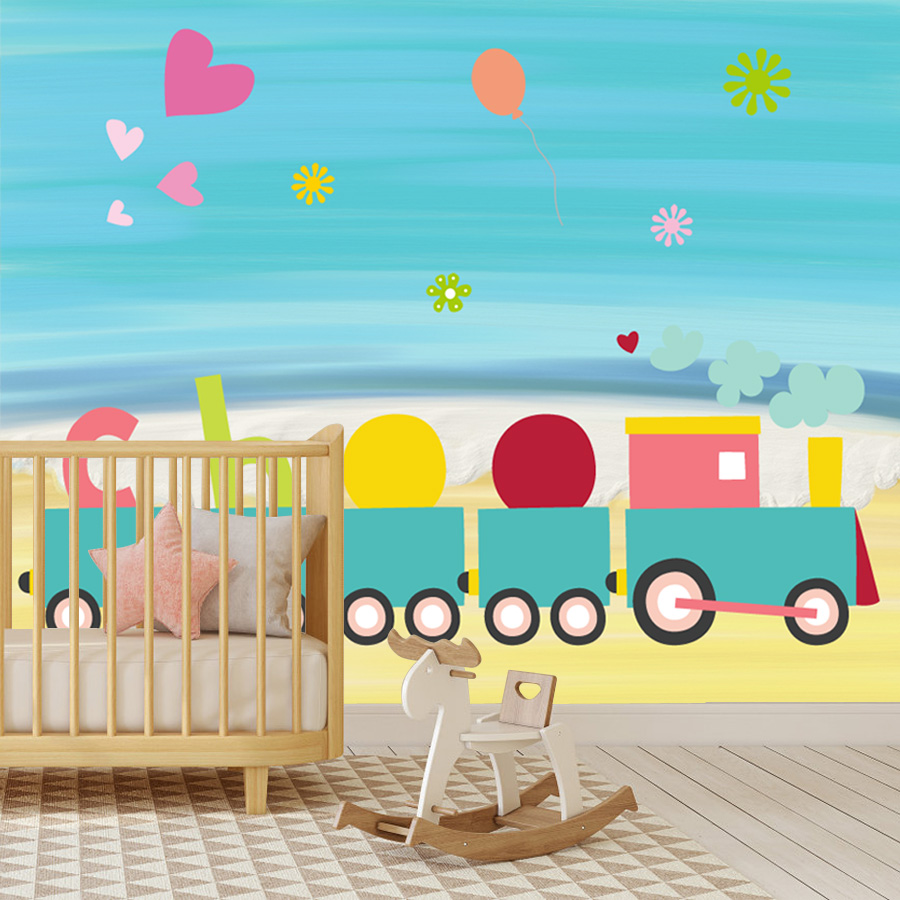 Samoprzylepna tapeta w łatwy s – Baby Nursery Water recenzja i cena