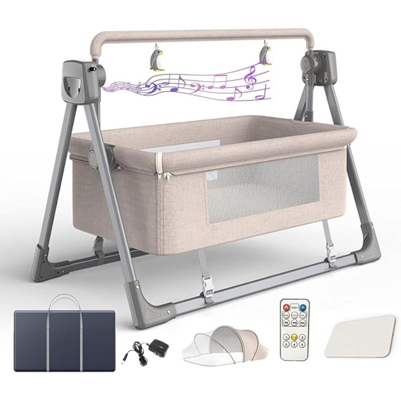 Elektryczna kołyska dla niemow – Bassinet Bedside Sleeper recenzja i cena