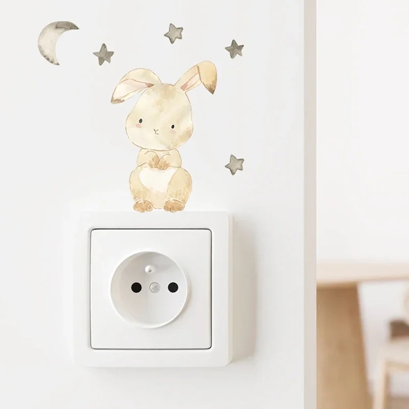 6 szt./zestaw Naklejki ścienne – Baby Nursery Water recenzja i cena