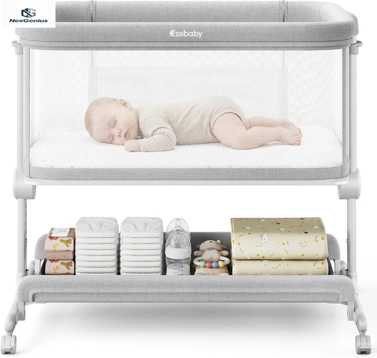 Łóżeczka dla niemowląt, przeno – Bassinet Bedside Sleeper recenzja i cena