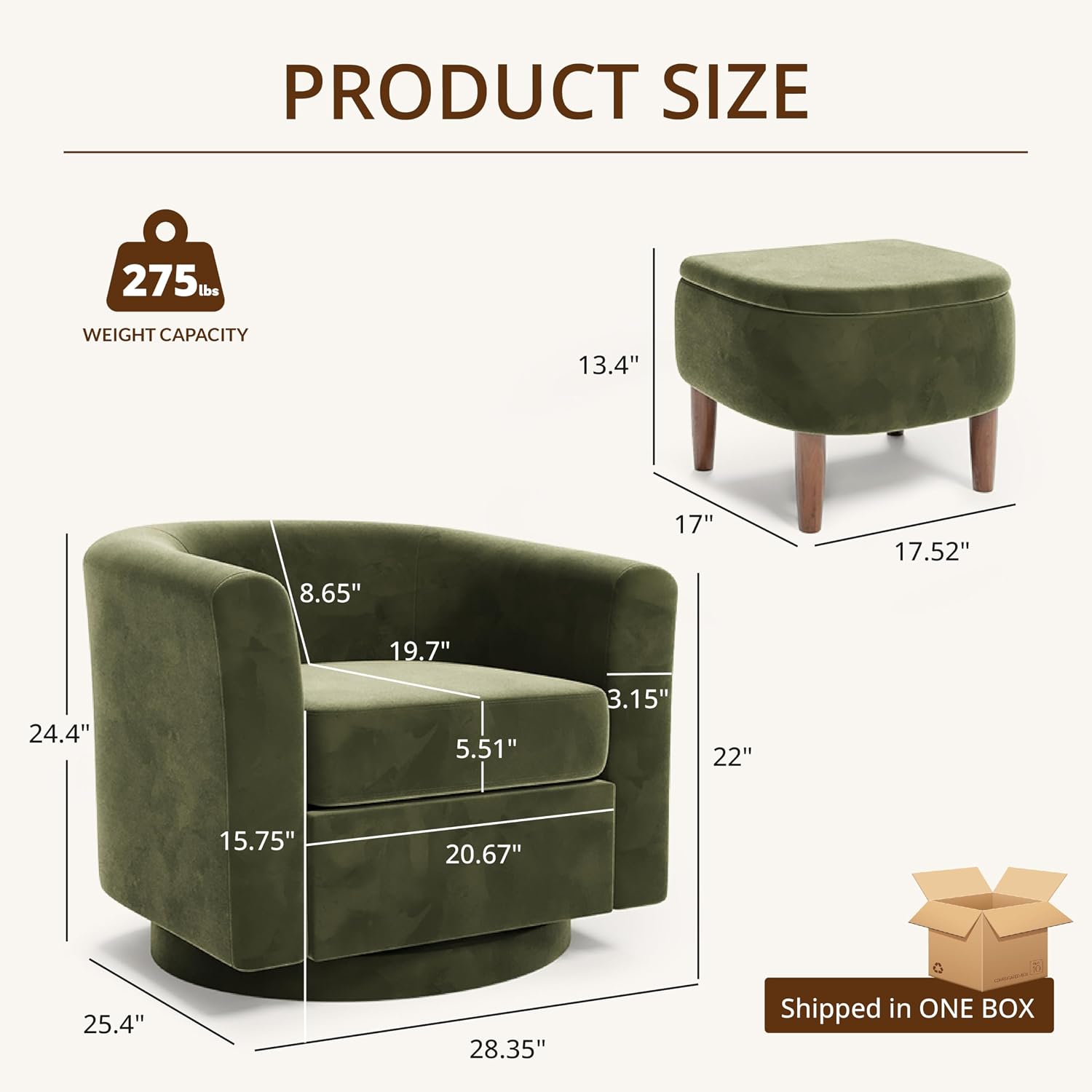 Zielony, aksamitny fotel obrot – Baby Nursery Rocking Chair recenzja i cena
