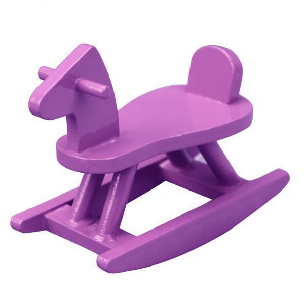 Drewniany domek dla lalek, min – Baby Nursery Rocking Chair recenzja i cena