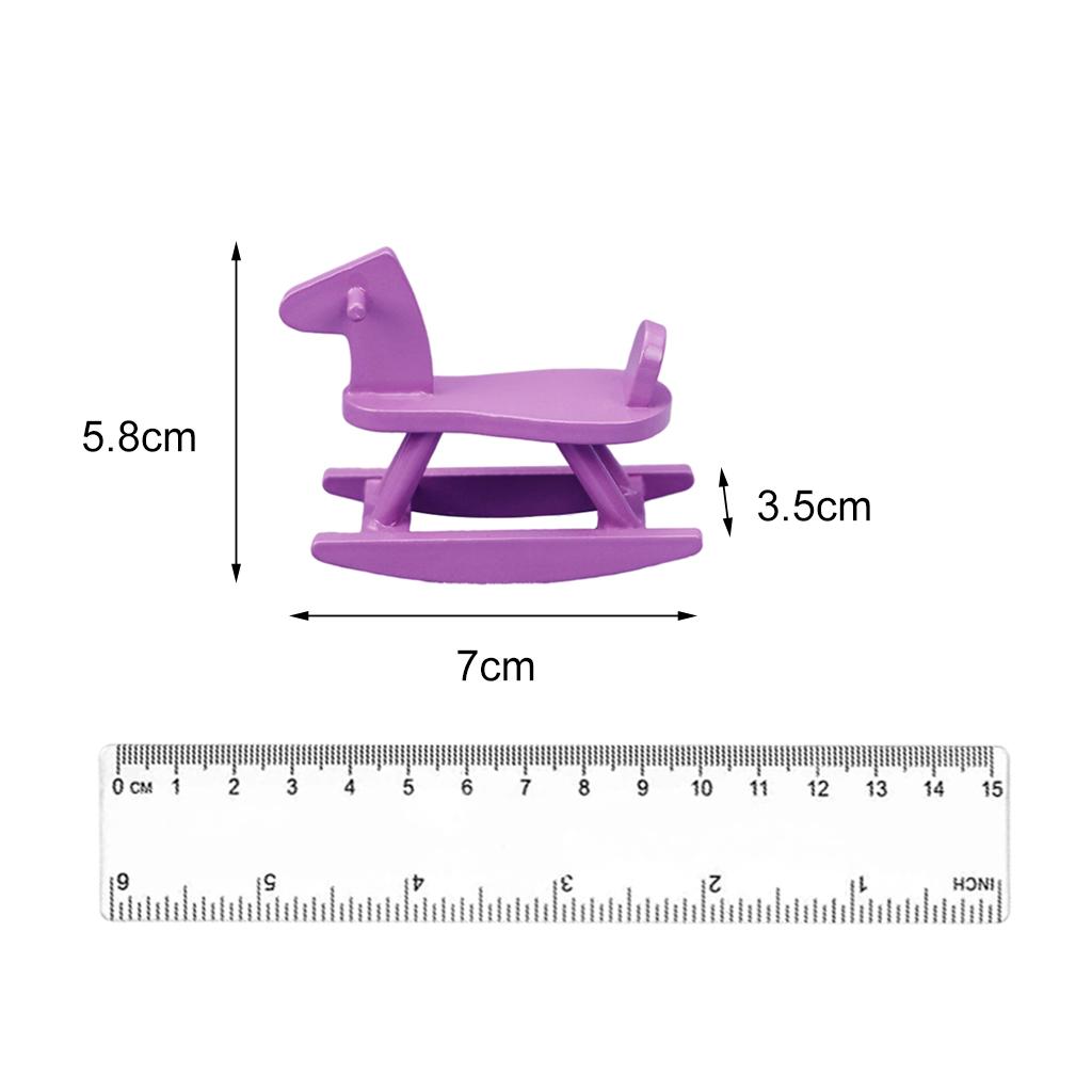 Drewniany domek dla lalek, min – Baby Nursery Rocking Chair recenzja i cena