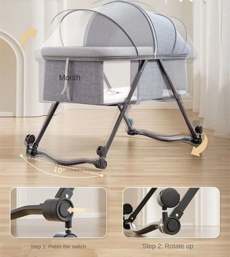 Pokrowiec na przenośną łóżeczk – Bassinet Bedside Sleeper recenzja i cena