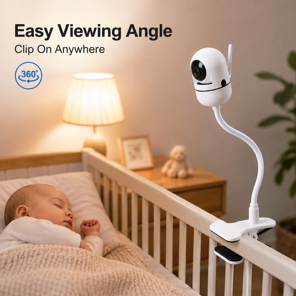 Elastyczny uchwyt do monitora  – Baby Nursery Camera recenzja i cena