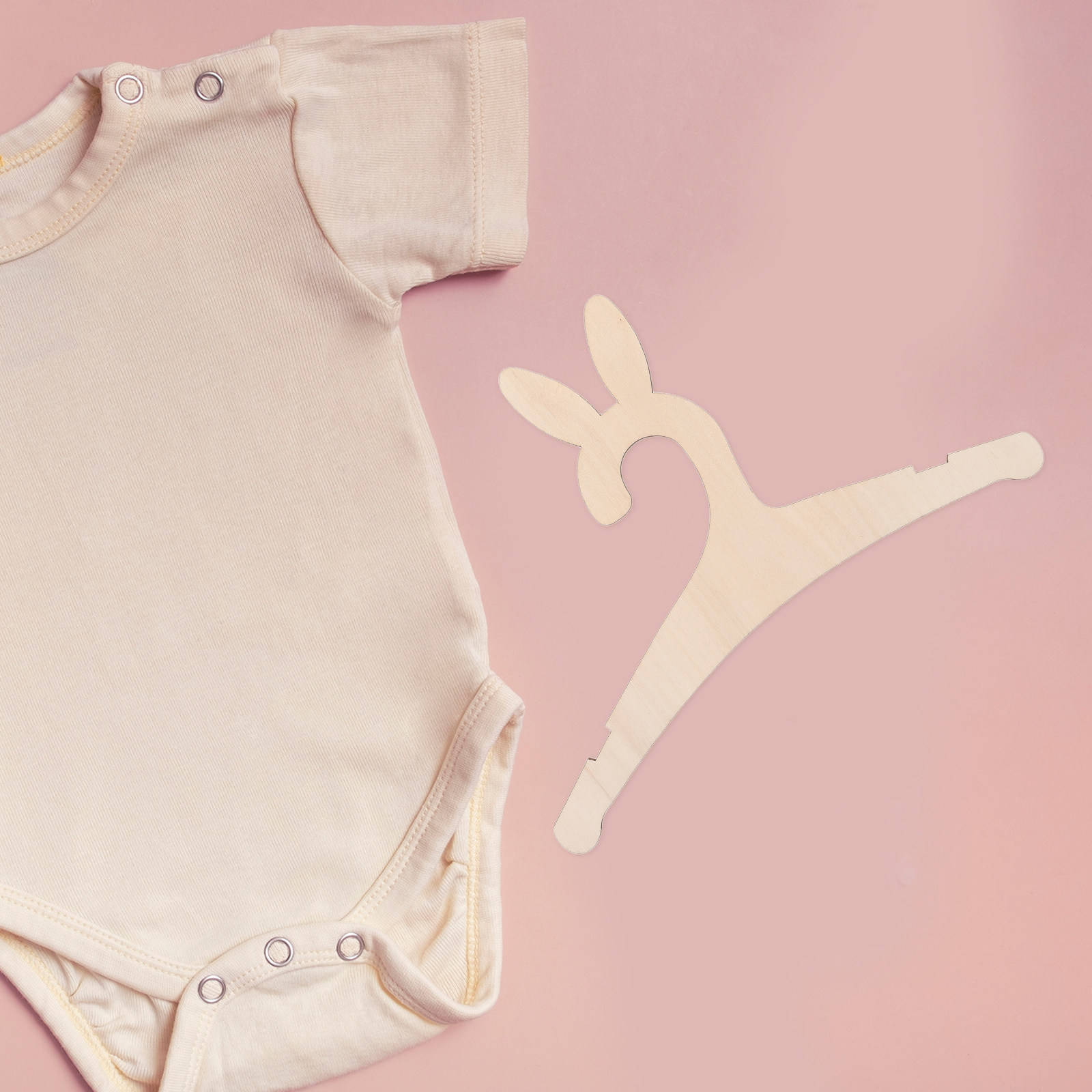 5 szt. drewnianych wieszaków n – Baby Nursery Organizer recenzja i cena